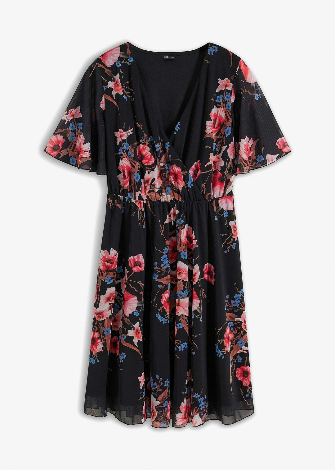 Robe courte en mesh