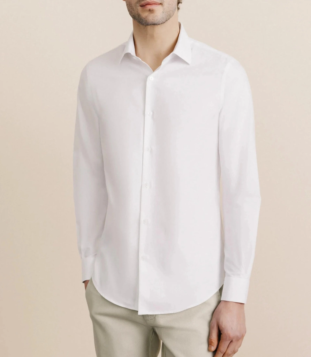 IZAC - Chemise non iron blanche