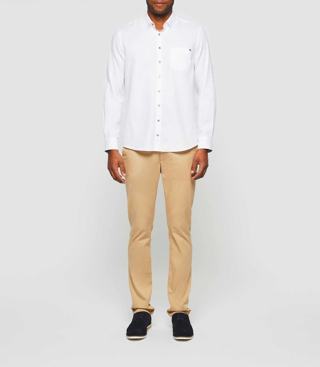 IZAC - Chemise casual blanche ''Kenta''