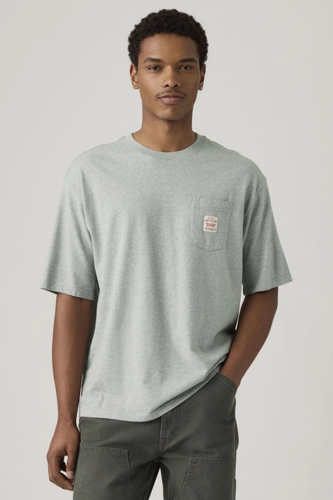 Levi's T Shirt Workwear - Homme - Blanc / Bright White - 2XL