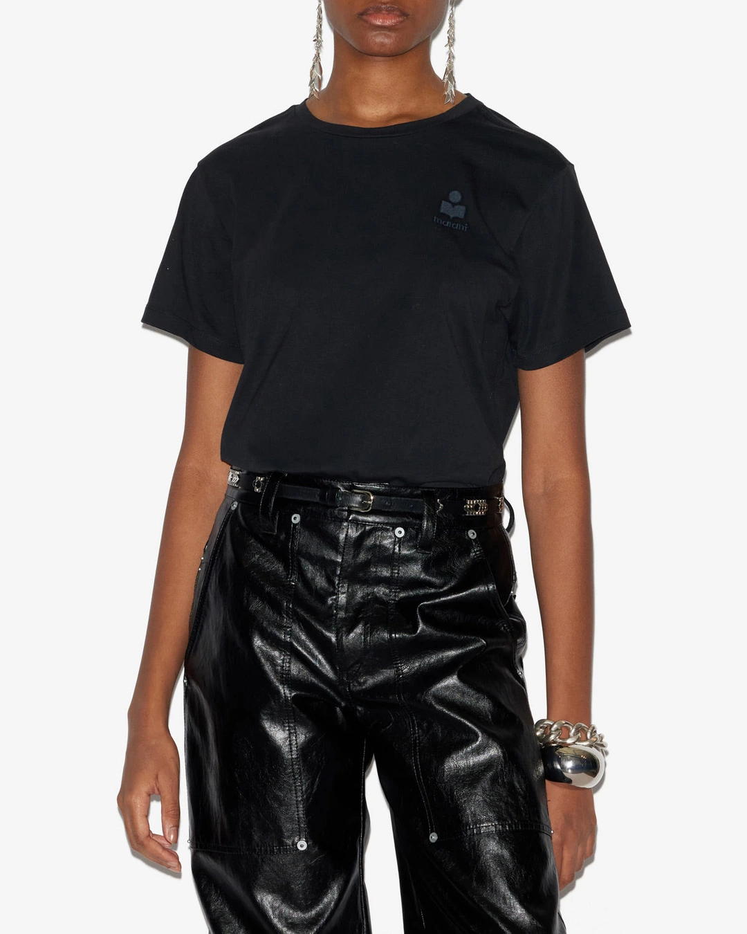 T-shirt Aby - Femme - Noir - Taille XL - Marant Étoile - 7