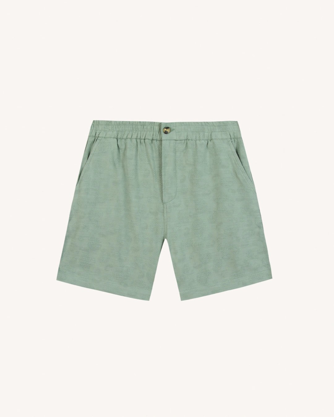Short vert clair coton et viscose - CHEVRE - 2