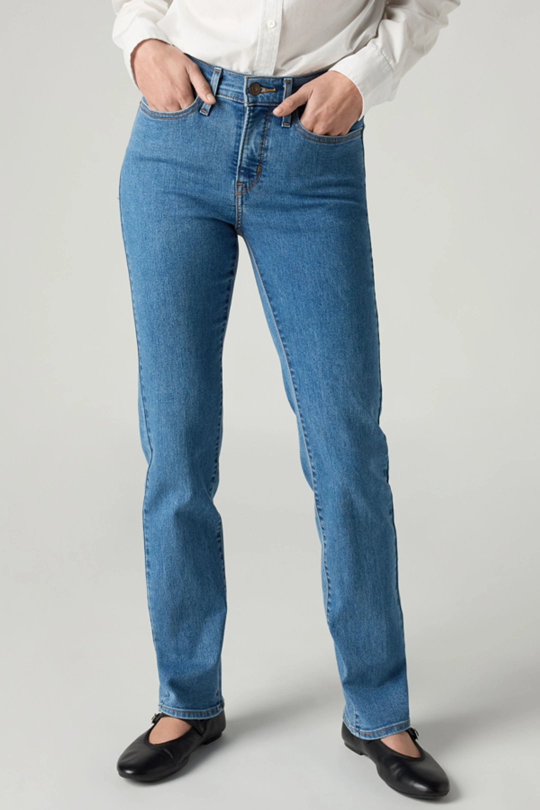 Levi's Jean 314 Galbant Straight - Femme - Bleu / Eternal Indigo Drk Tint - 33X32 - 2