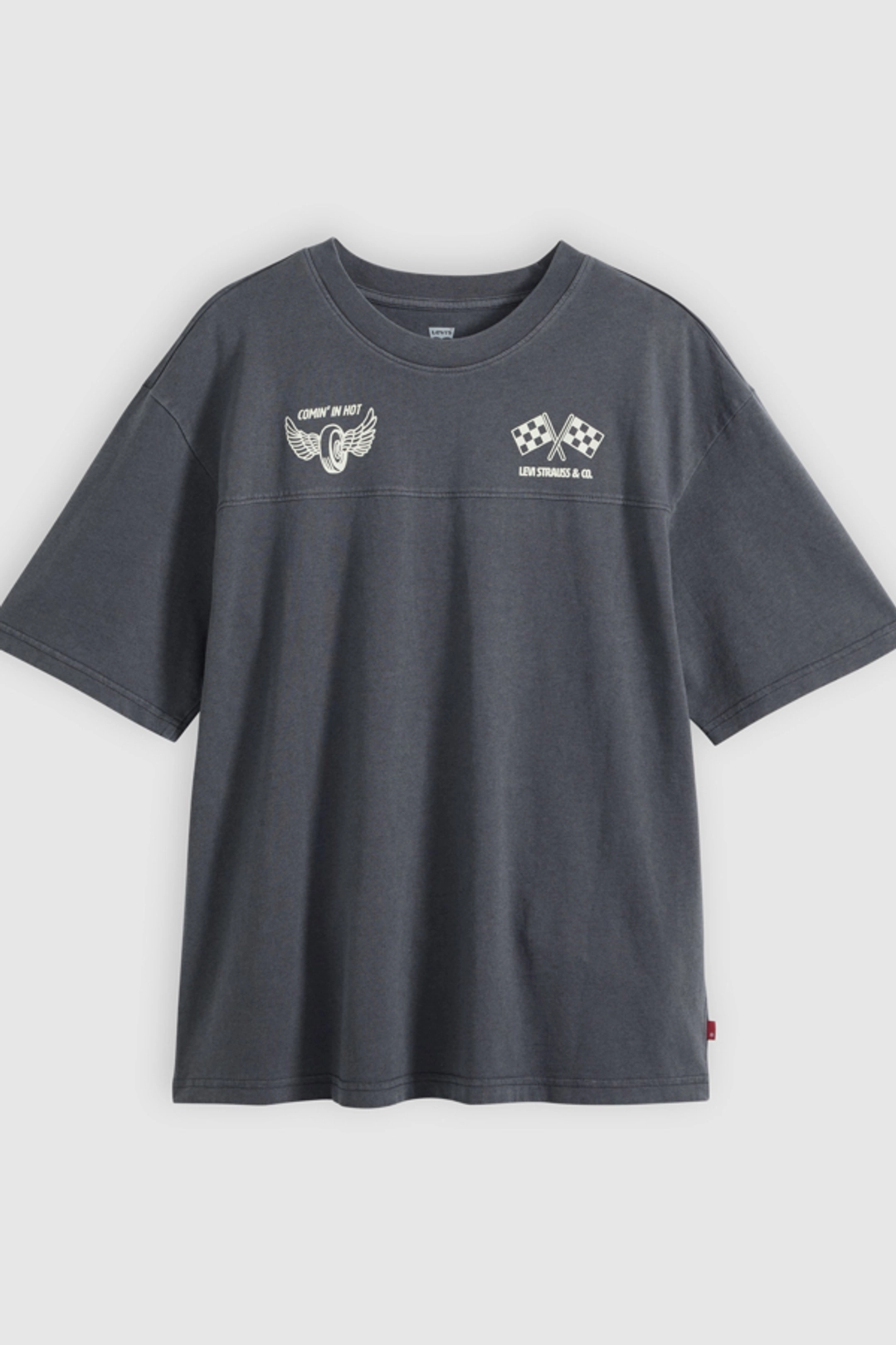 Levi's T Shirt Lockwood Practice - Homme - Blanc / Two Horse Jersey Bright White - 11-0601 Tcx - XL