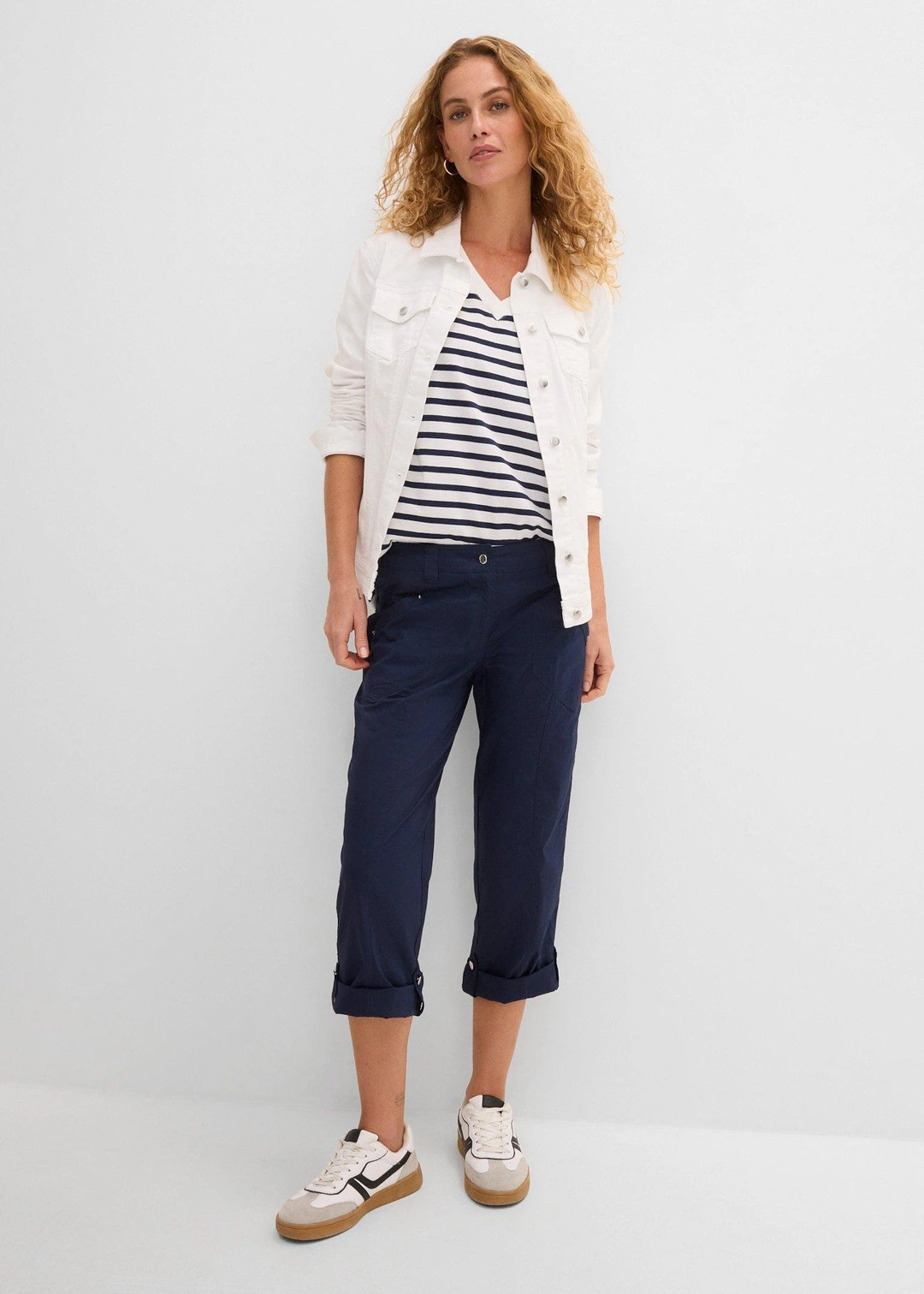 Pantalon extensible cargo 3/4 - 2