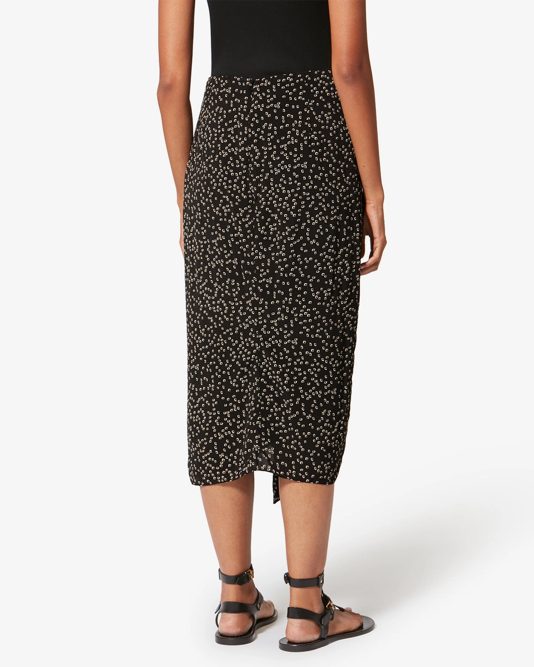 Jupe Zaine - Femme - Noir - Taille 42 - Marant Étoile - 3