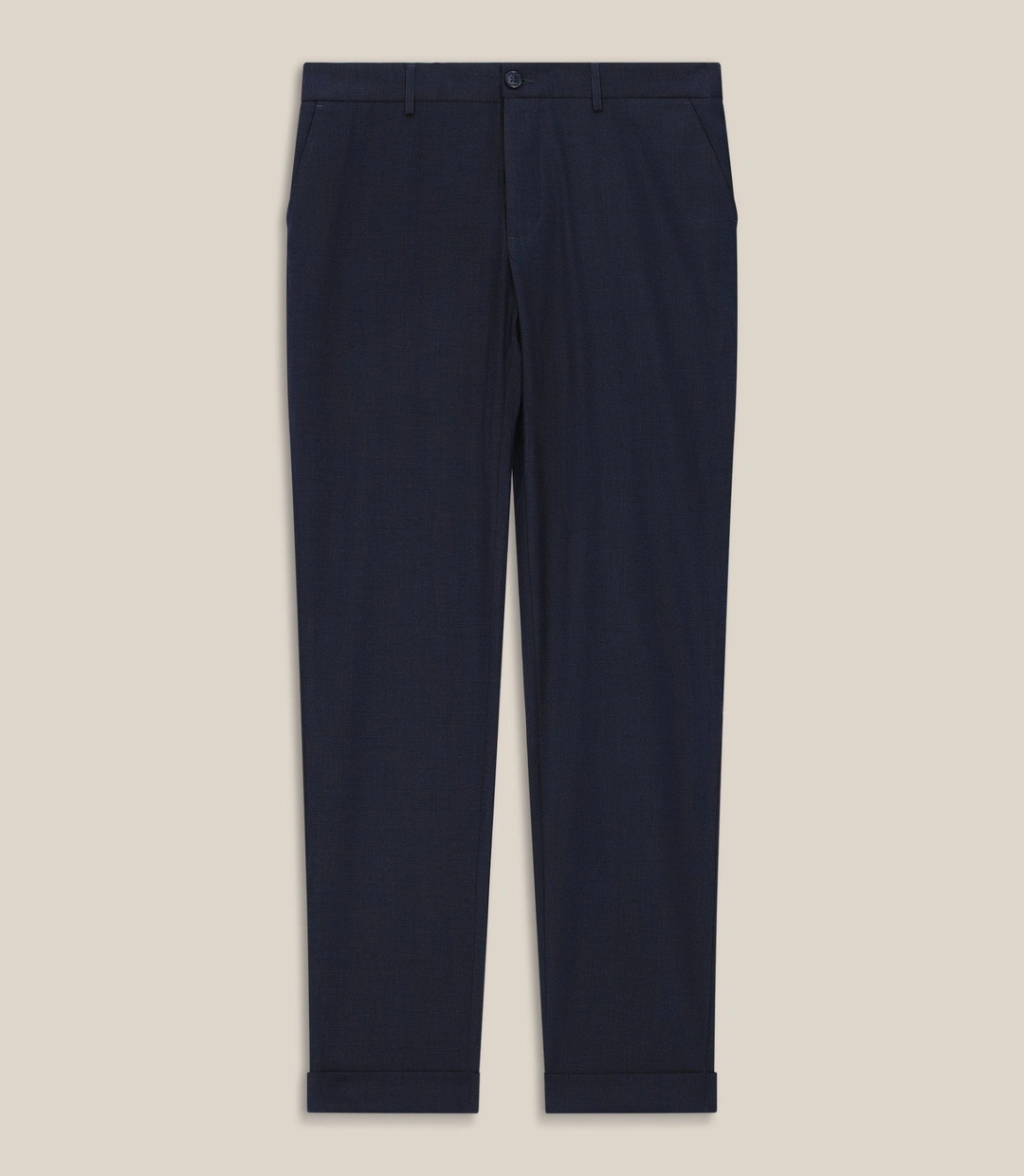 IZAC - Pantalon chino taille elastique noir
