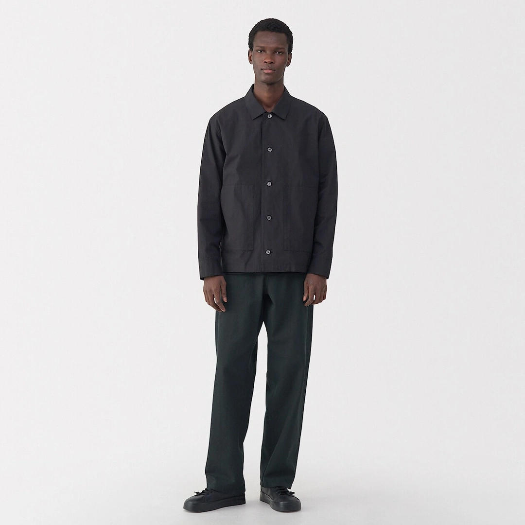 Pantalon large en washi sergé pour homme