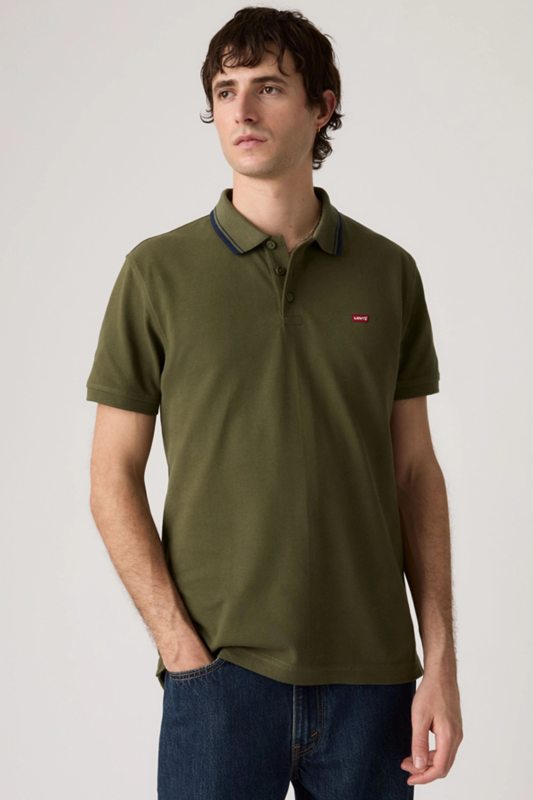 Levi's Polo Housemark - Homme - Jaune / Rutabaga - S