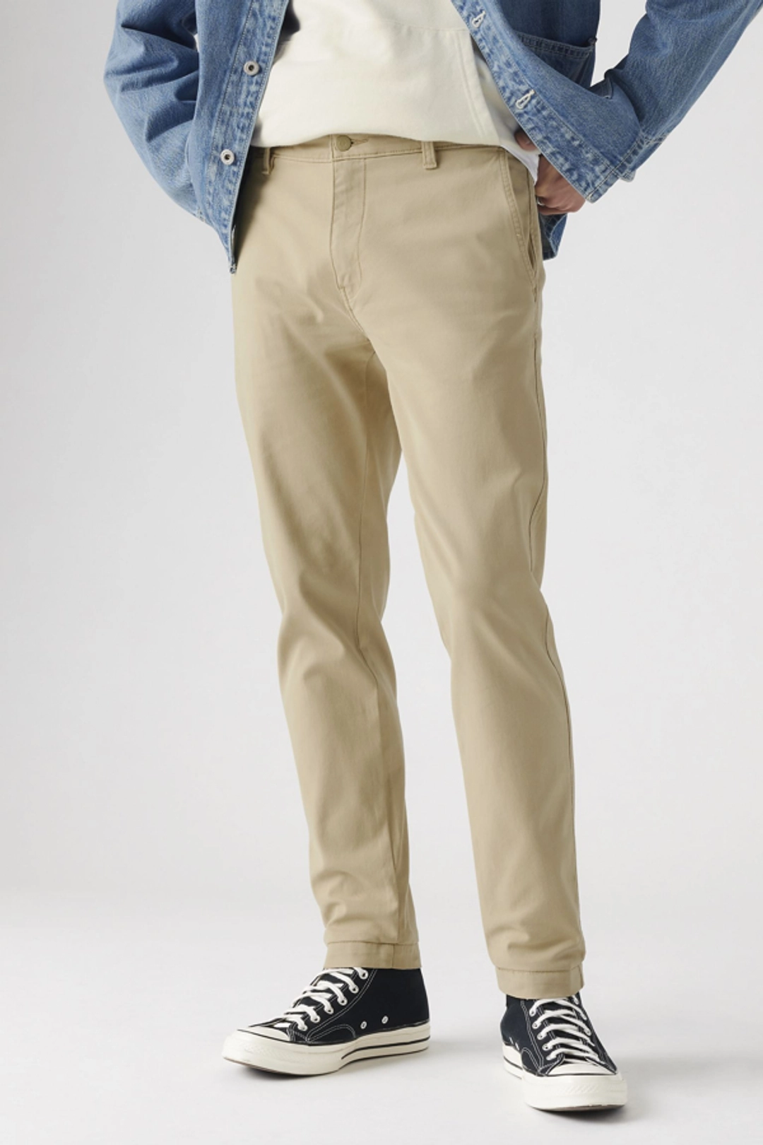 Levi's Pantalon XX Chino Standard Taper - Homme - Noir / Mineral Black Shady - 40X34 - 2
