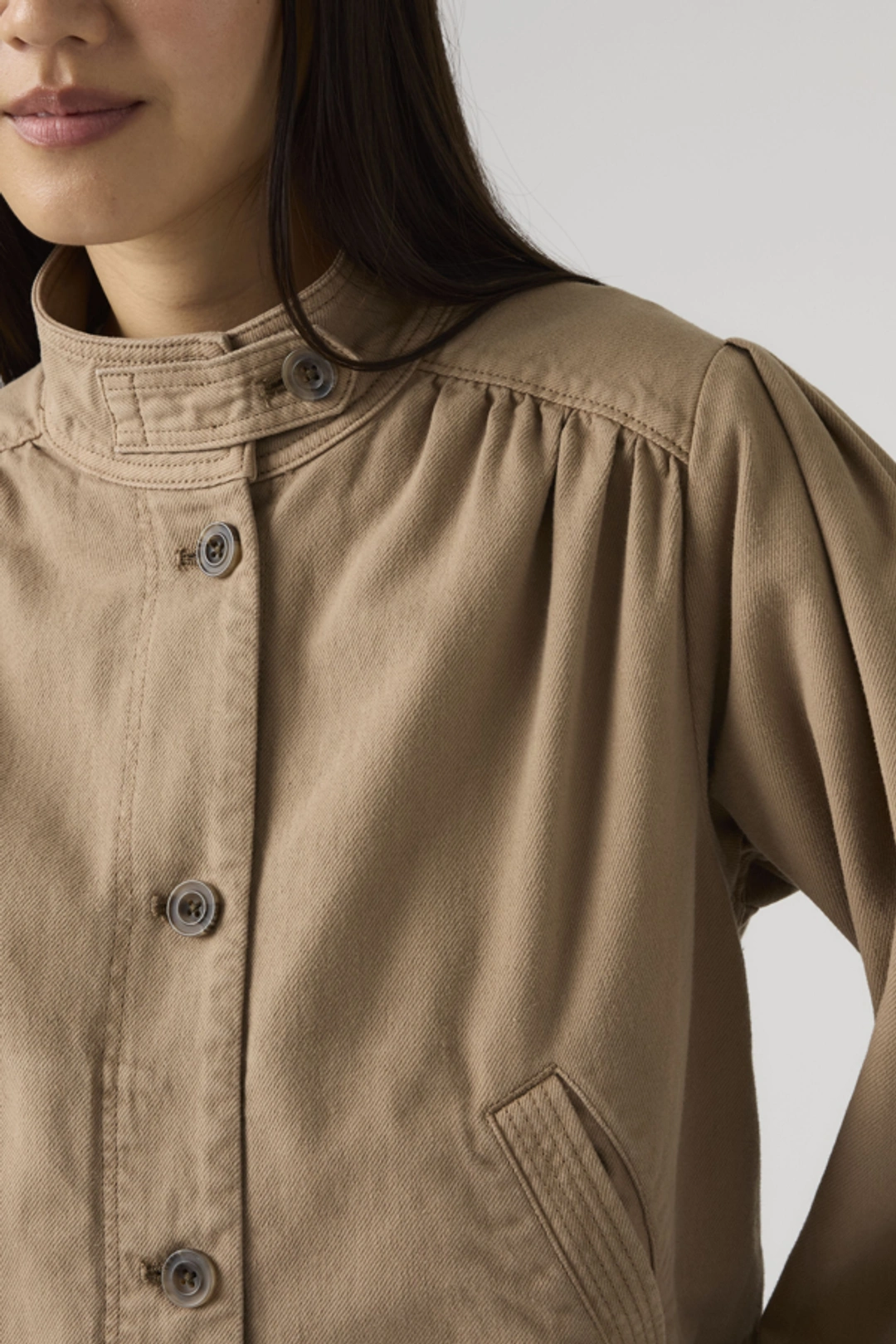 Levi's Manteau Court Parker Pretty - Femme - Marron / Pine Bark - XS - 2