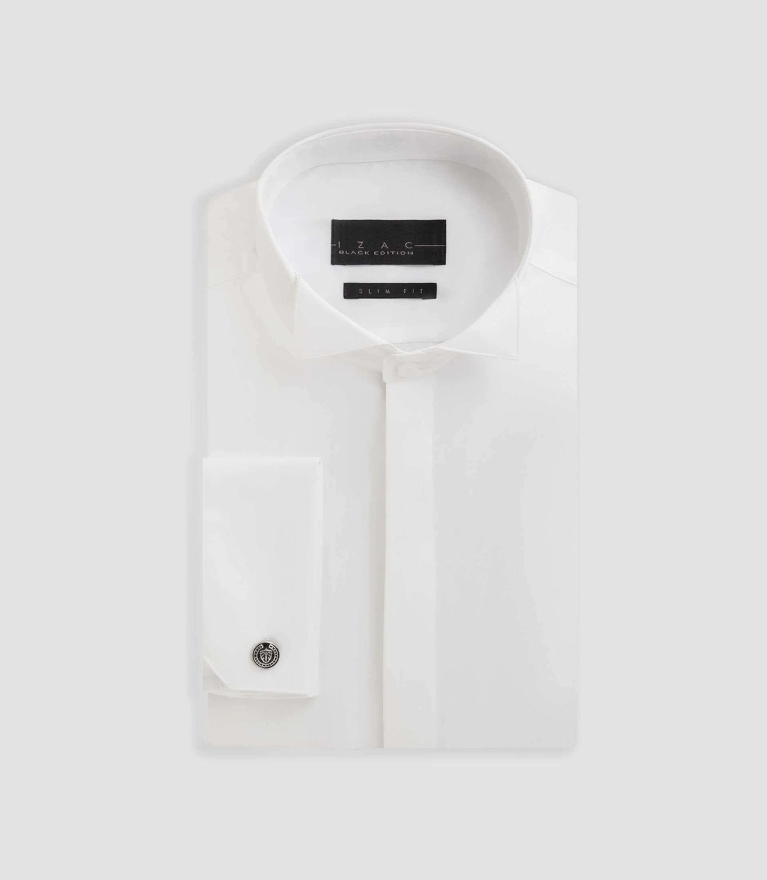 IZAC - Chemise de cérémonie blanche ''Metaphor coton''