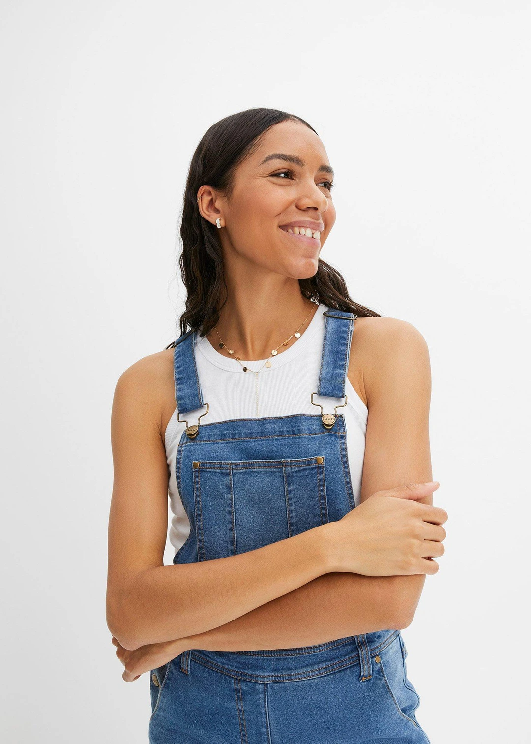 Salopette en jean boyfriend - 3