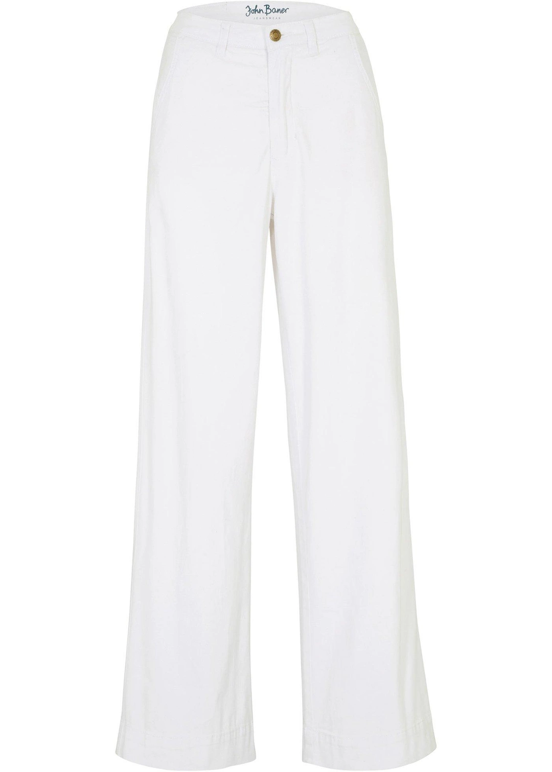 Jean large, extensible, taille haute