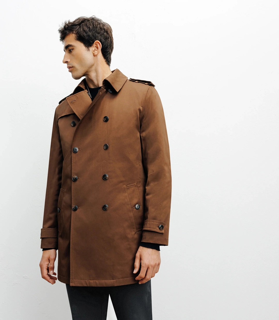 IZAC - Trench croisé marron