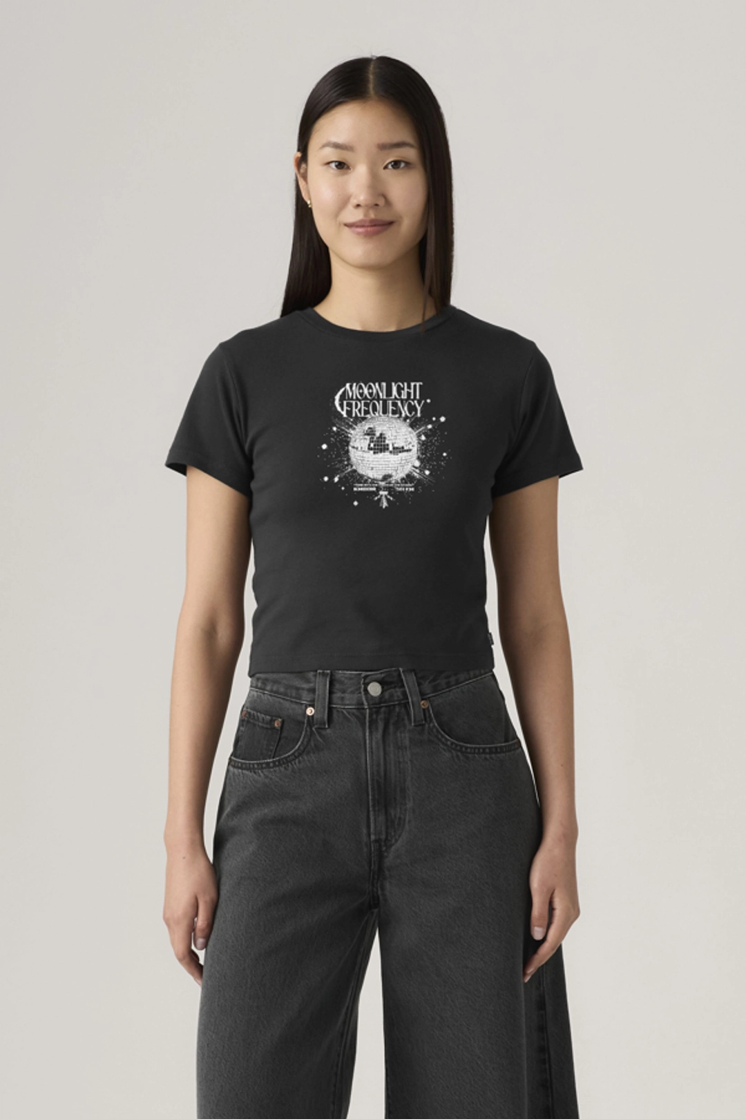 Levi's T Shirt Graphique Essential Sporty - Femme - Noir / Always On Tour Pirate Black - XS - 2