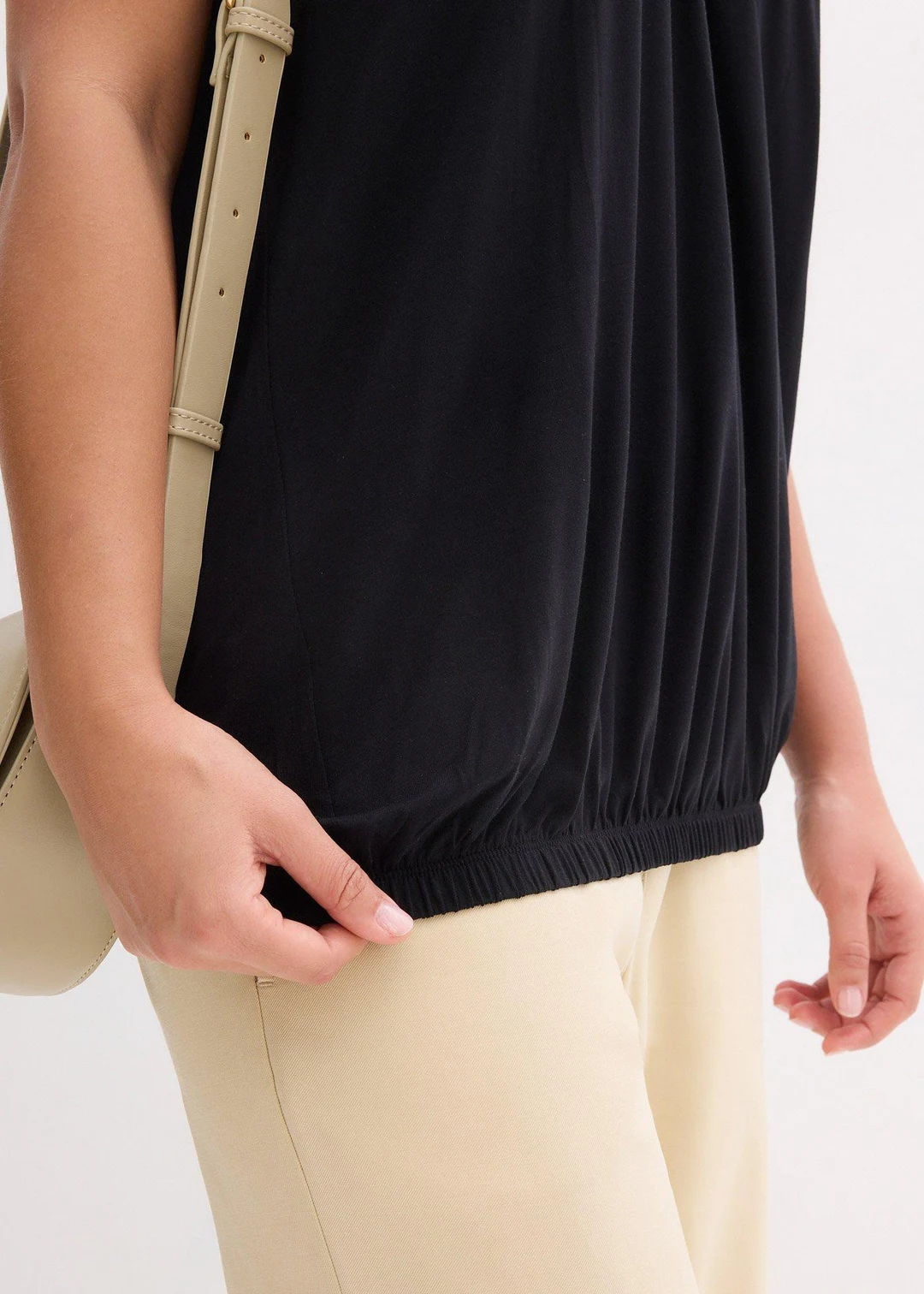 T-shirt doux en viscose extensible - 3