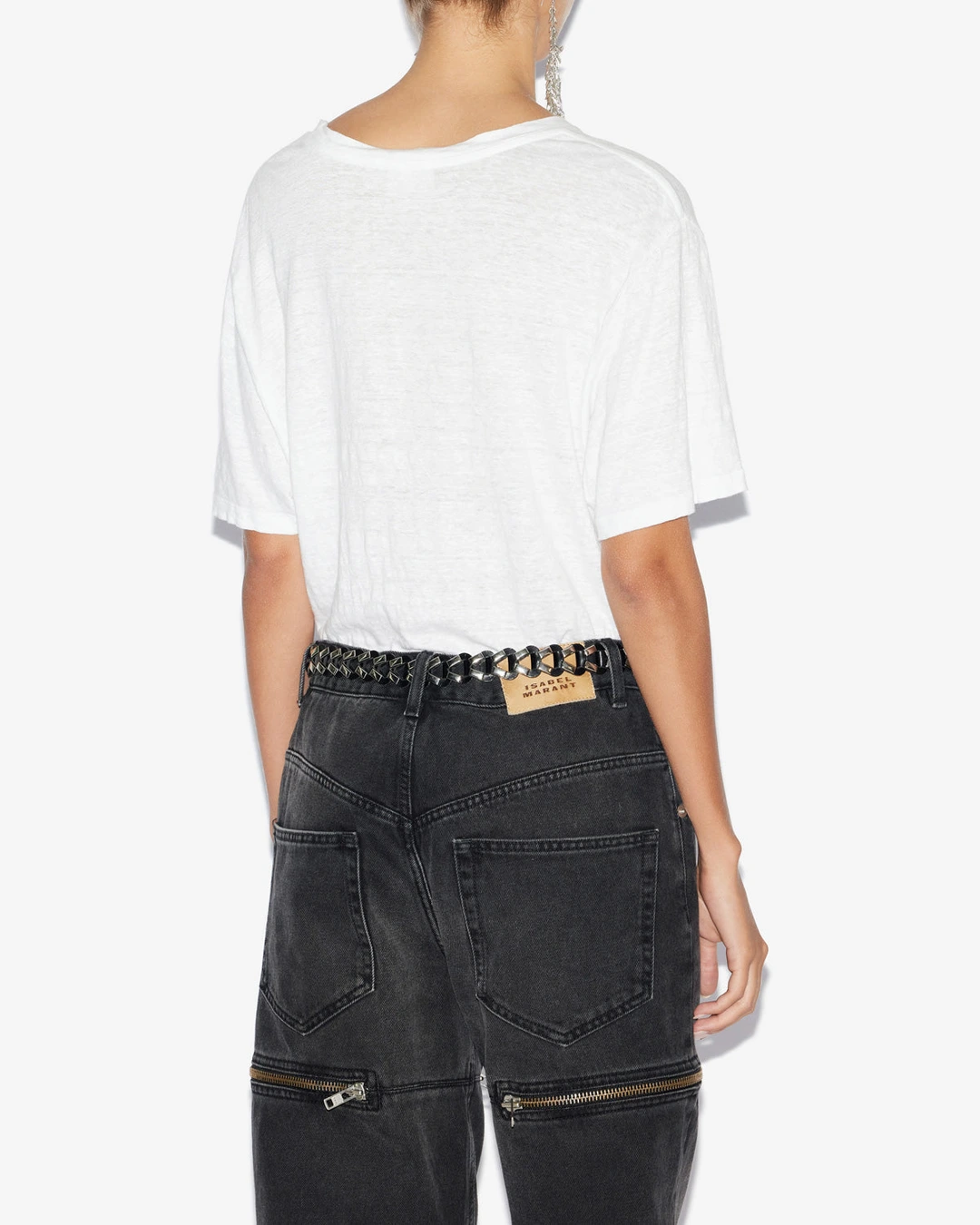 T-shirt Zewel - Femme - Noir - Taille L - Marant Étoile - 3