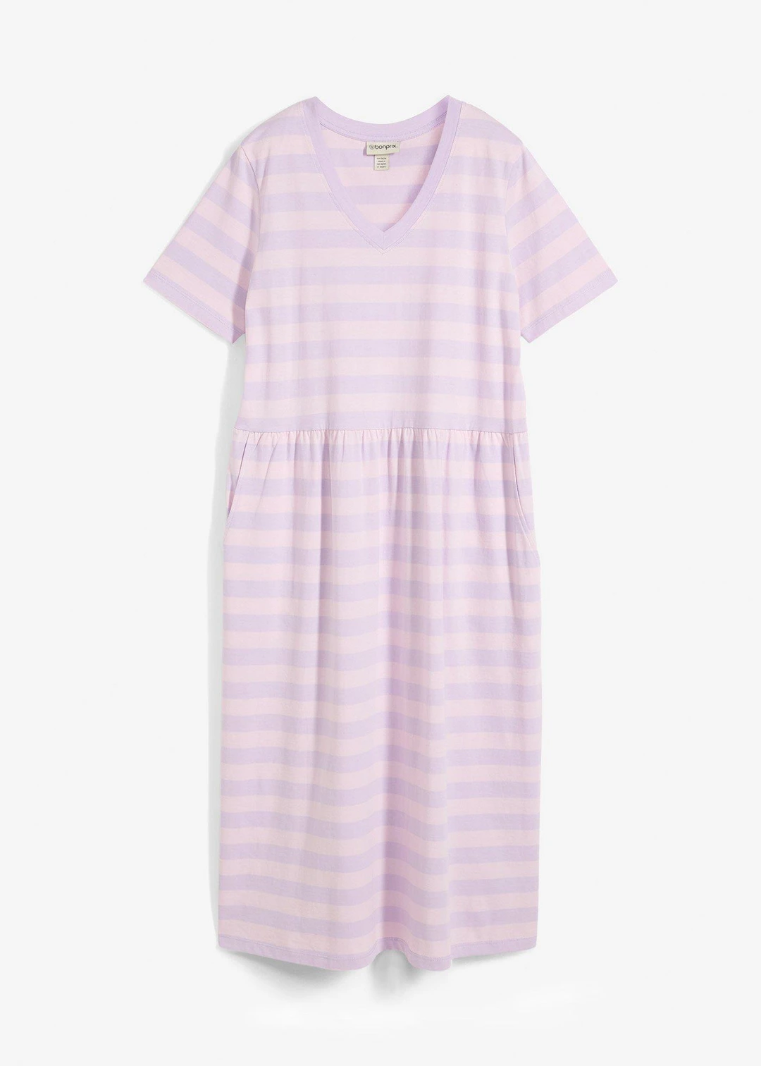 Robe en jersey coton