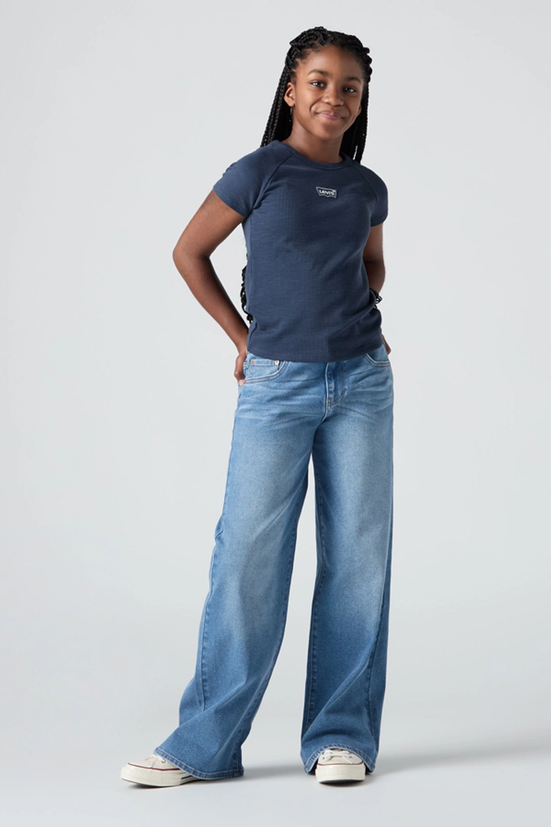 Levi's Ado Jean Wide Leg - Femme - Bleu / Dig It - 16A
