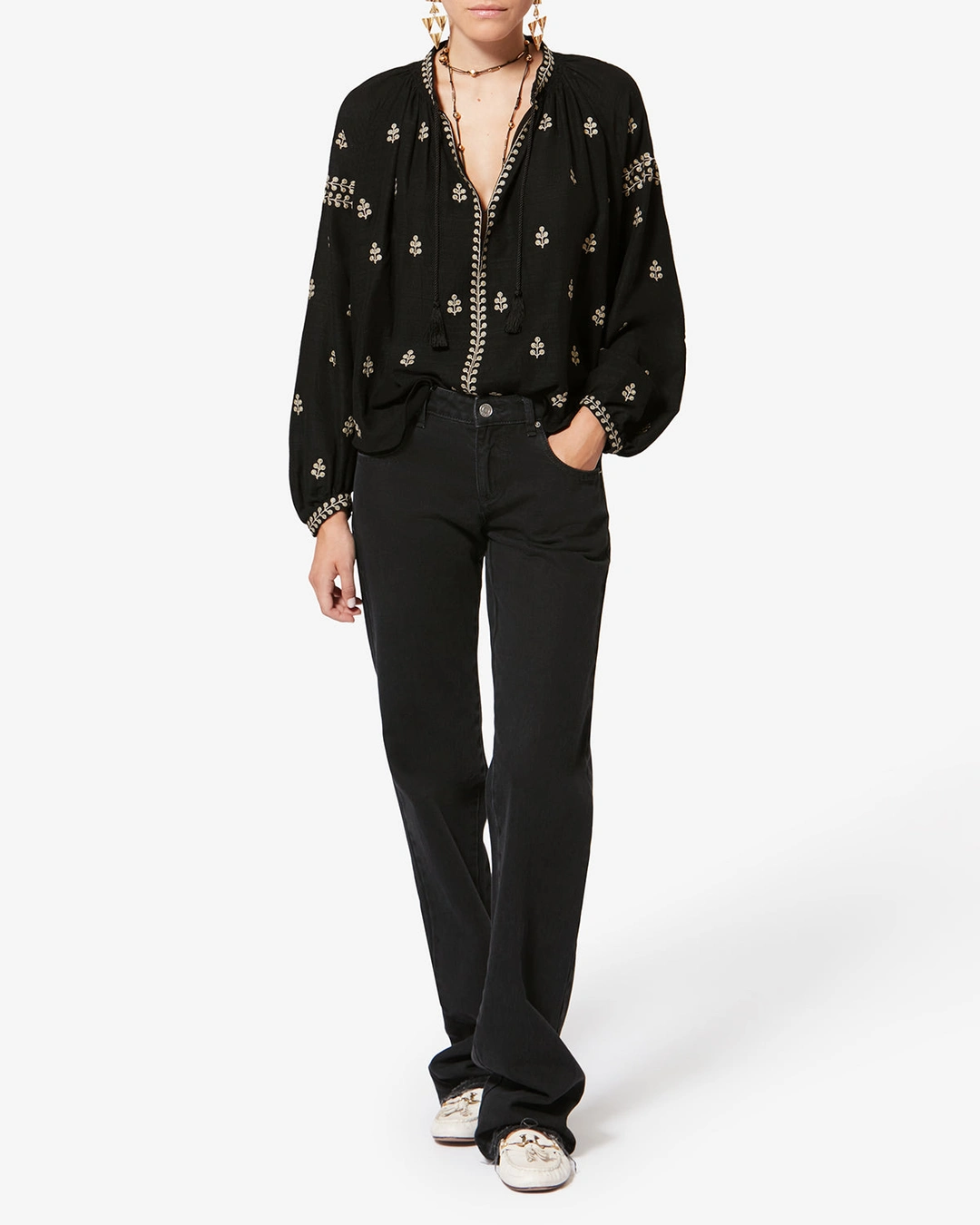 Blouse Rodis - Femme - Noir - Taille 40 - 4