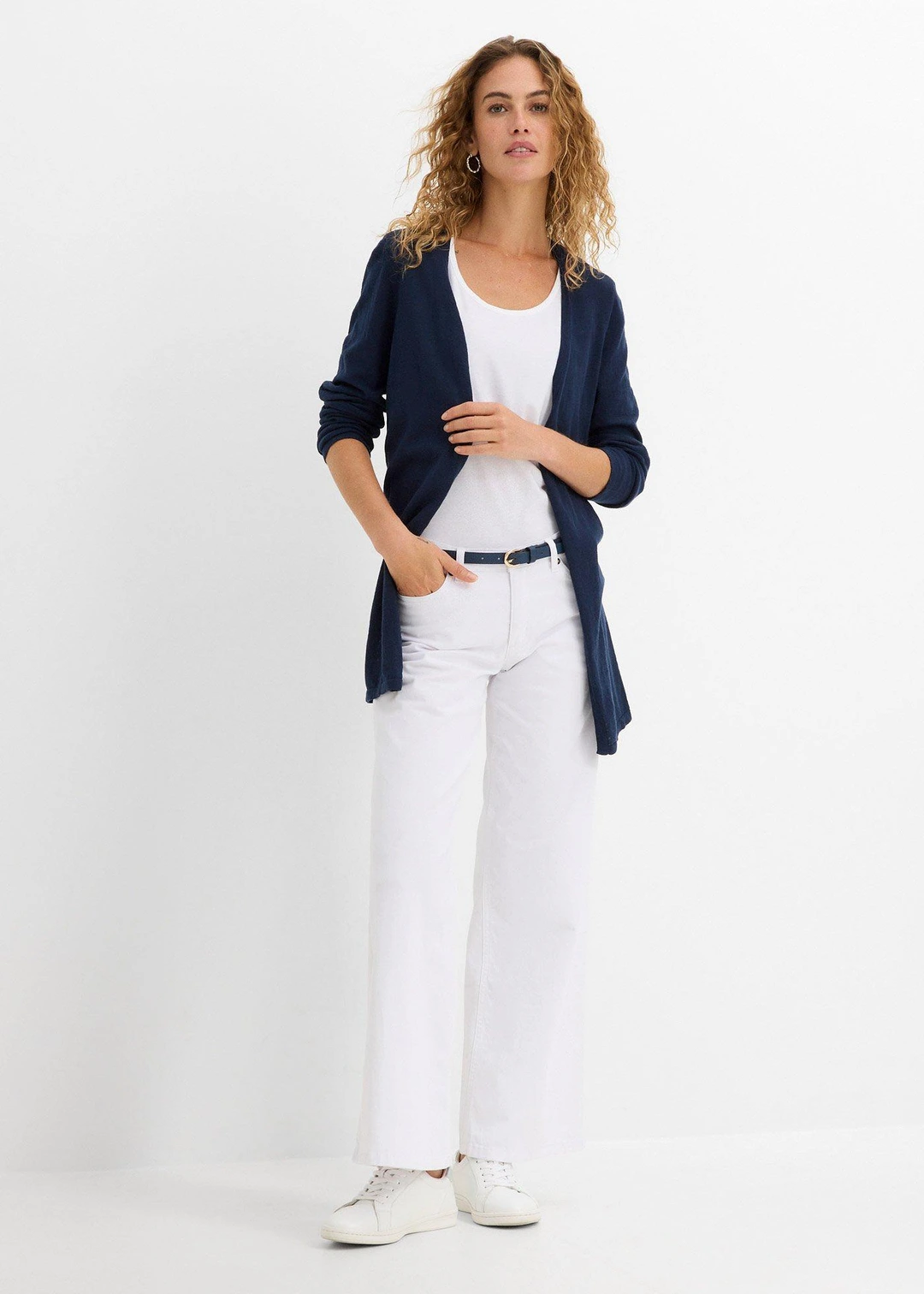 Gilet en maille 100% coton flammé