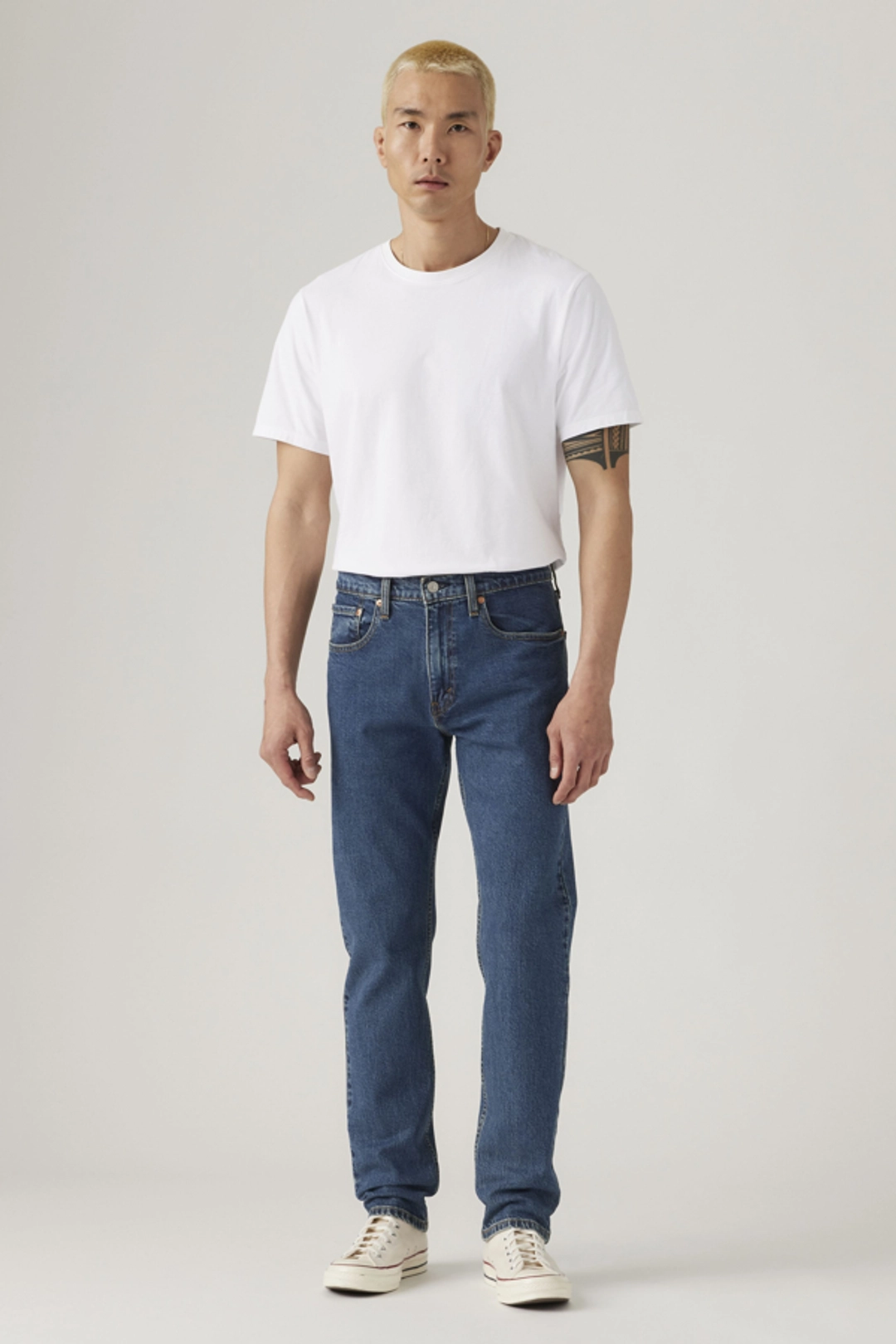 Levi's Jean 502 Taper - Homme - Bleu / Rainy Afternoon - 38X32 - 2