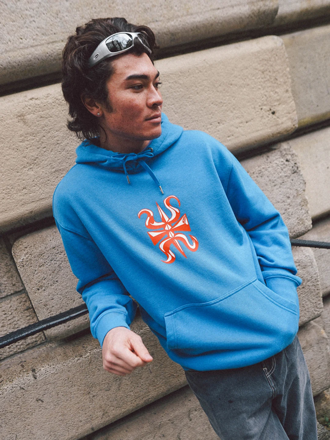 Mercury - Sweat à capuche Bleu Homme