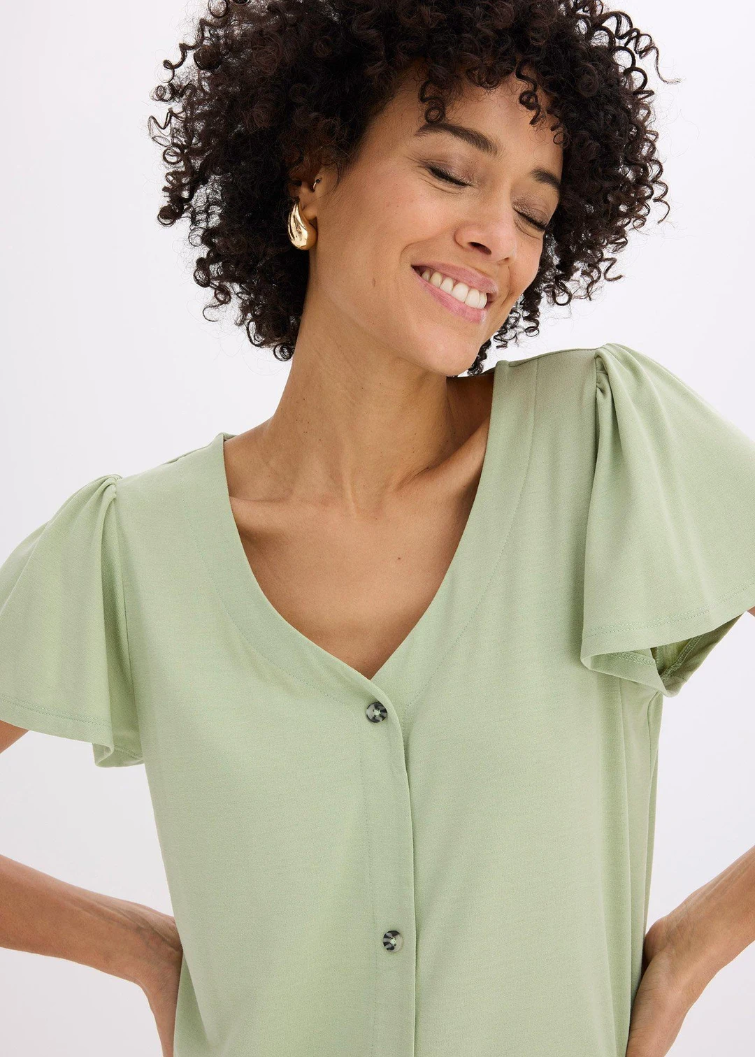 T-shirt boutonné - 3