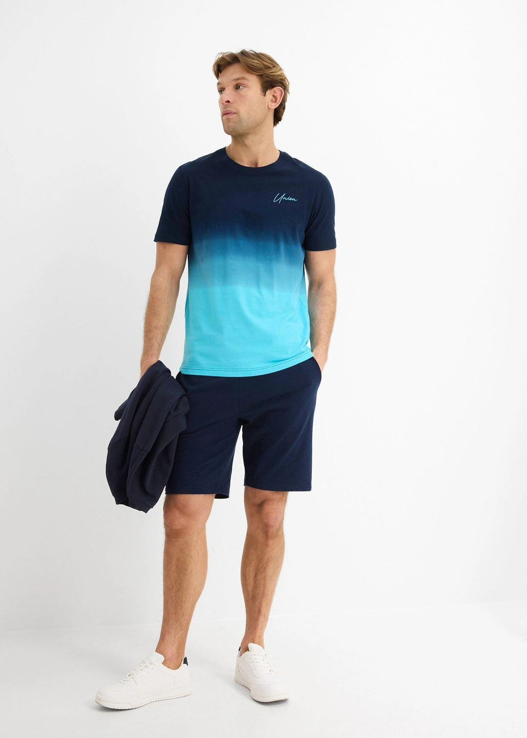 T-shirt et bermuda sweat (ens. 2 pces) - 2