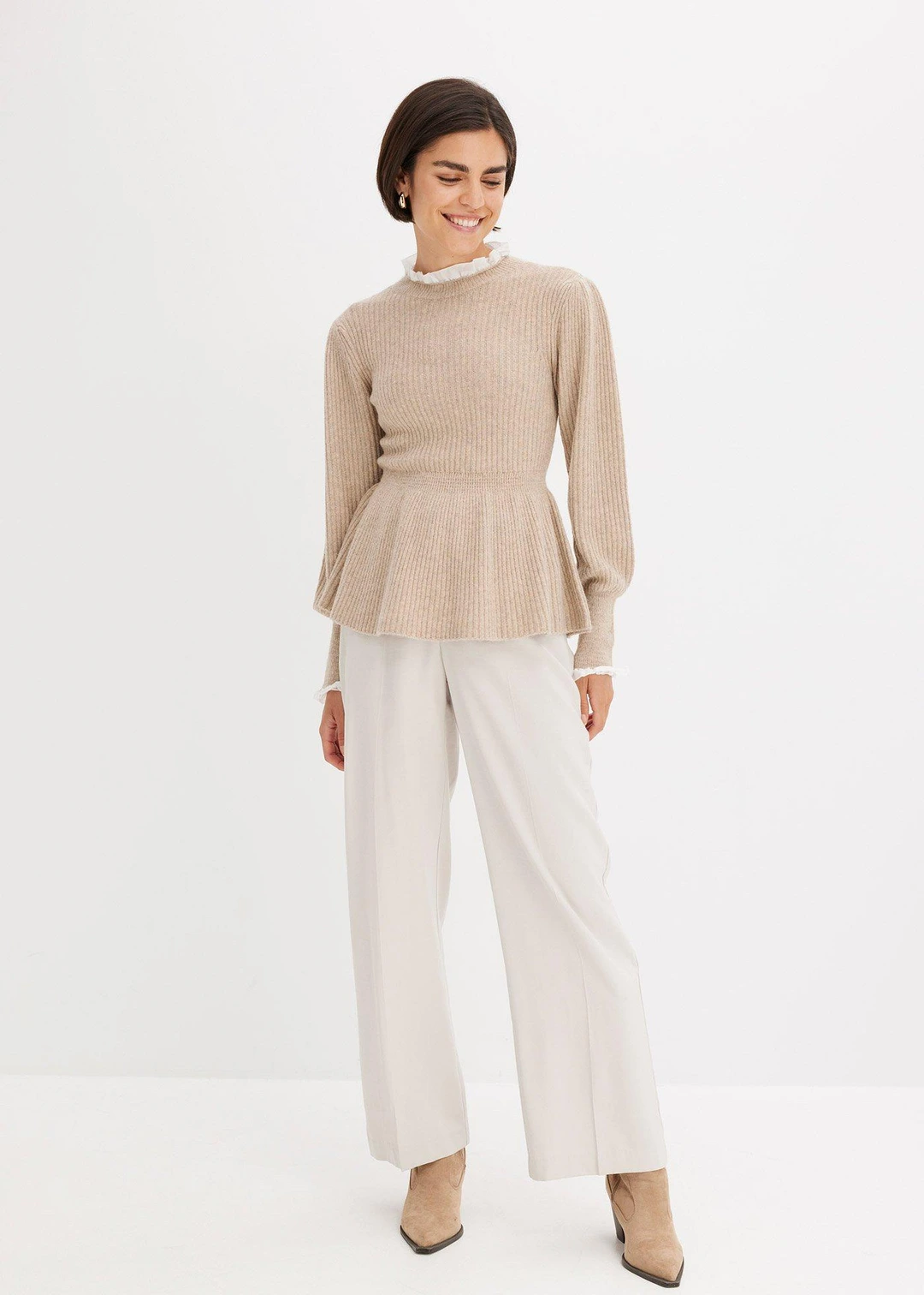 Pantalon large et léger à pinces - 2