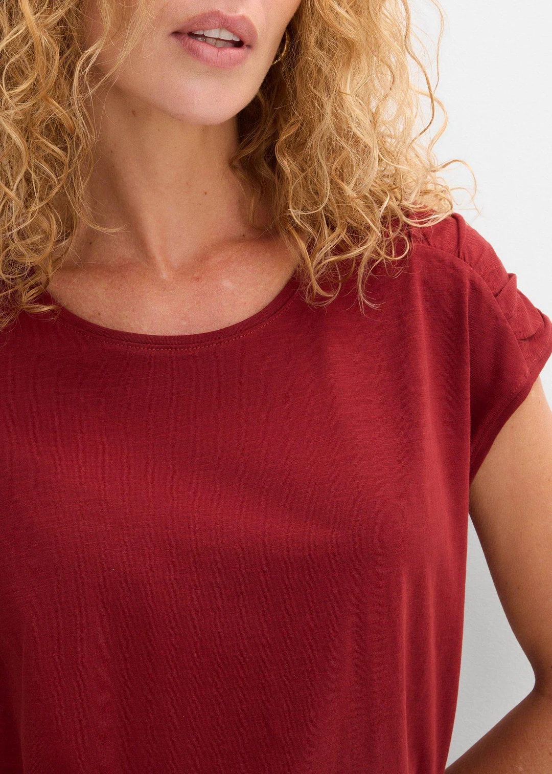 T-shirt boxy, manches courtes - 3