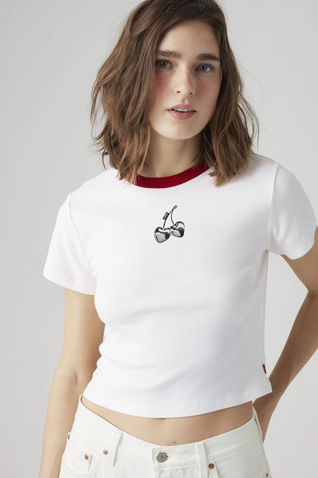 Levi's T Shirt Graphique Essential Sporty - Femme - Noir / Always On Tour Pirate Black - XS