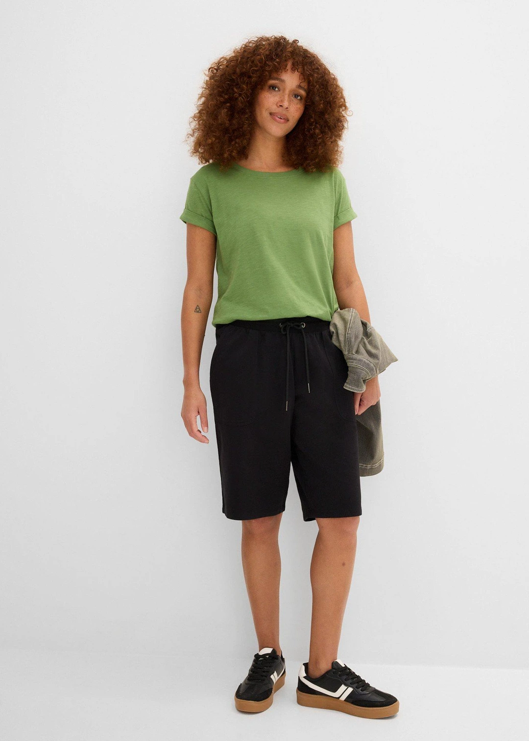 Bermuda en molleton 100% coton