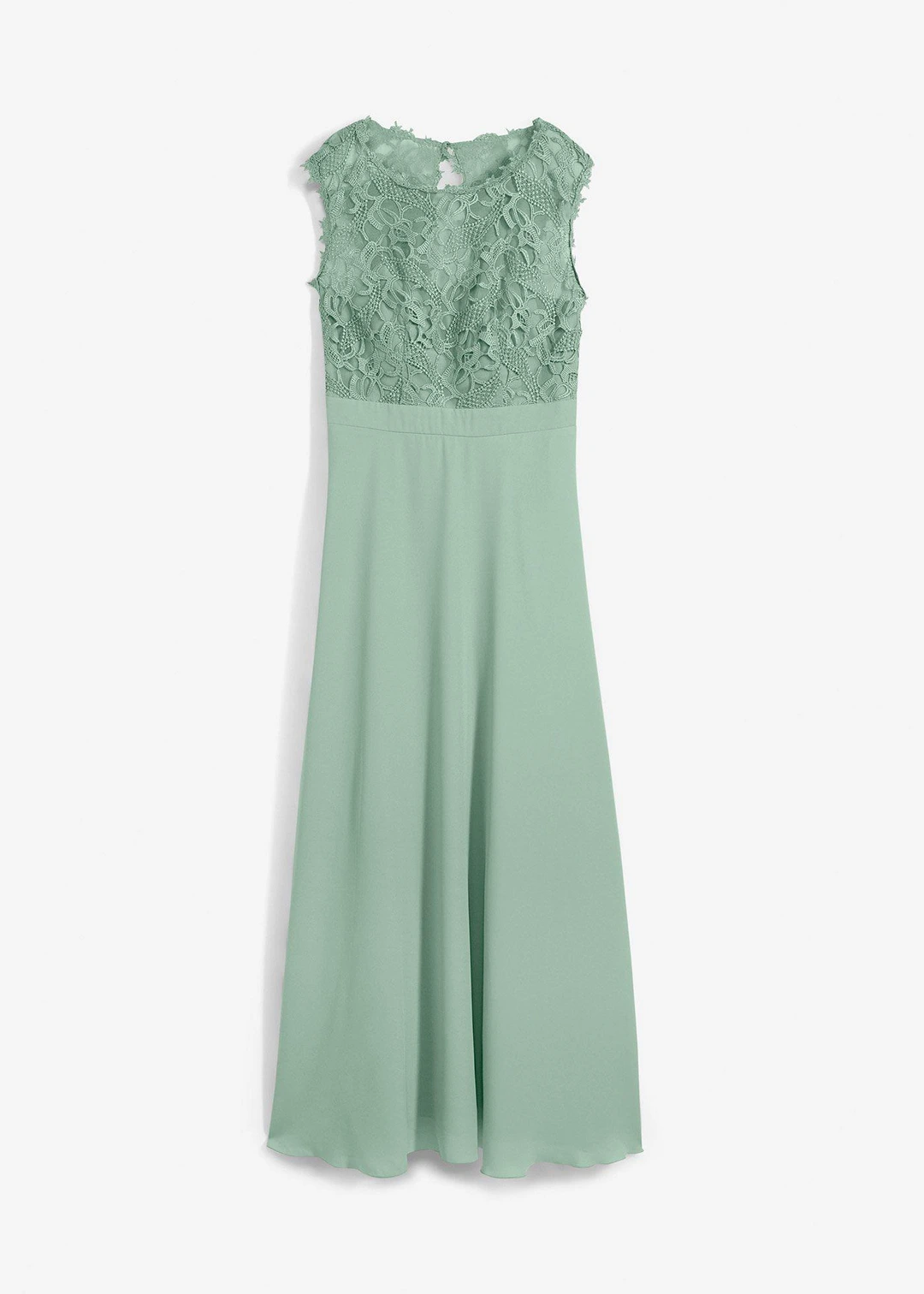Robe longue avec dentelle