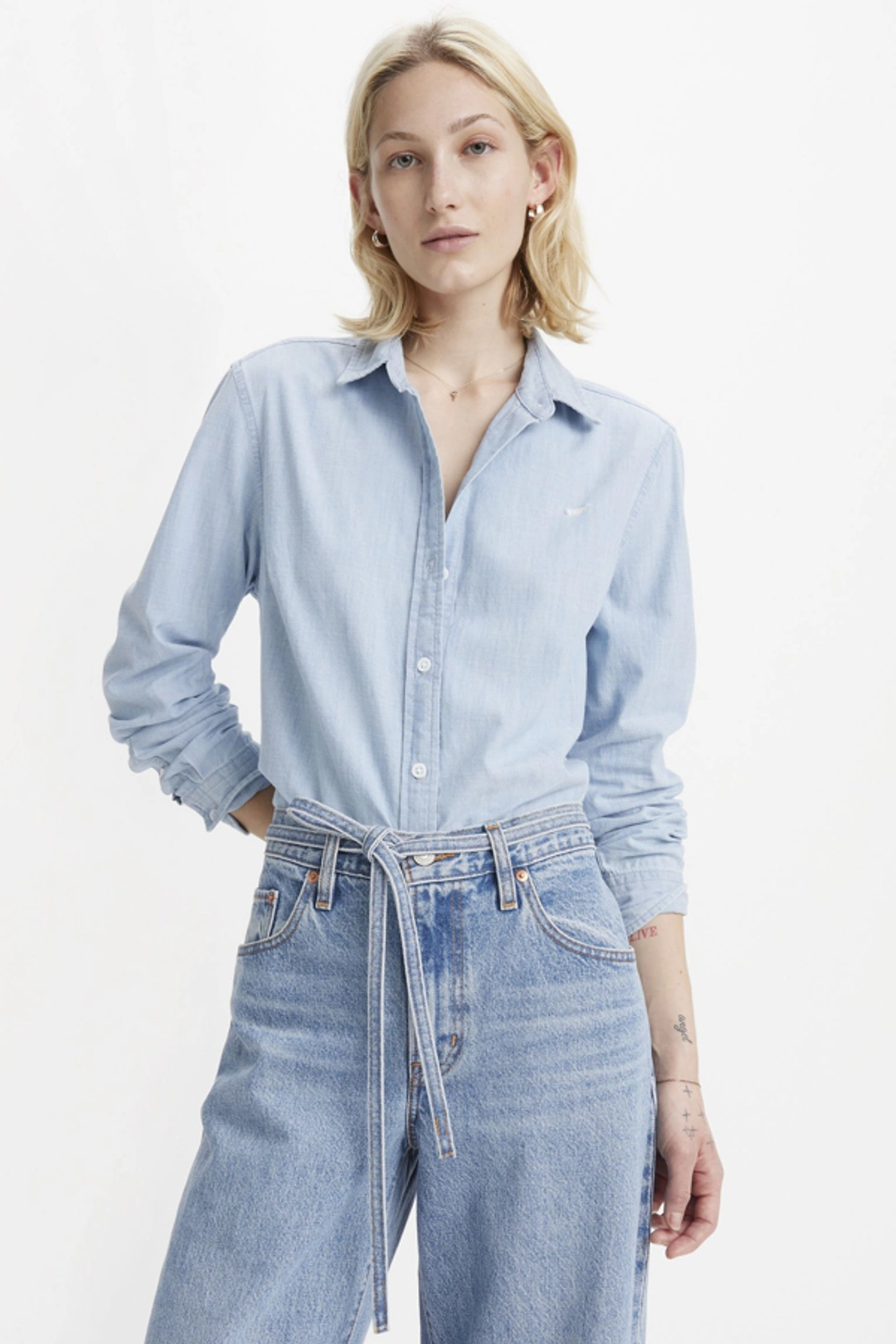 Levi's Chemise Classic - Femme - Blanc / Bright White_Vm - 2XS