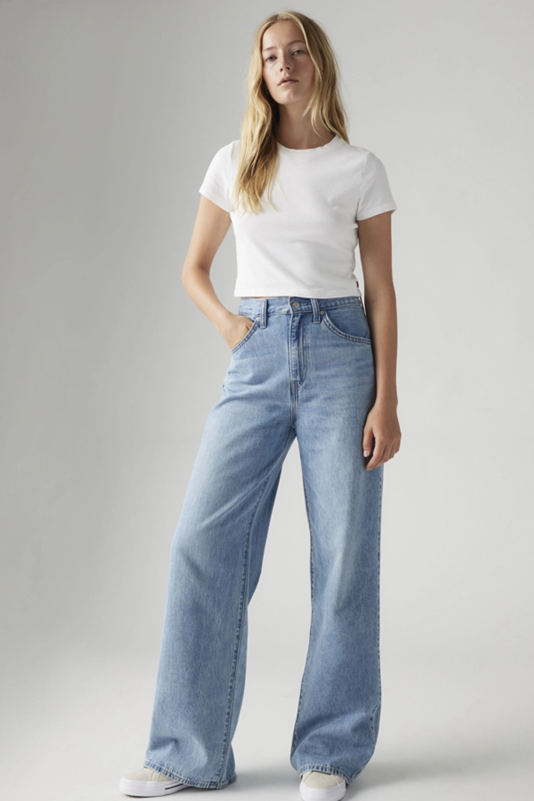 Levi's Jean Cinch Baggy - Femme - Bleu / Invested Indigo - 31X33