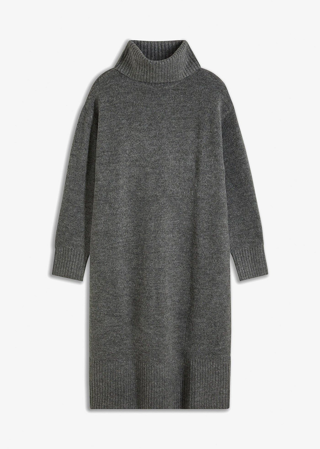 Robe pull fendue sur le côté