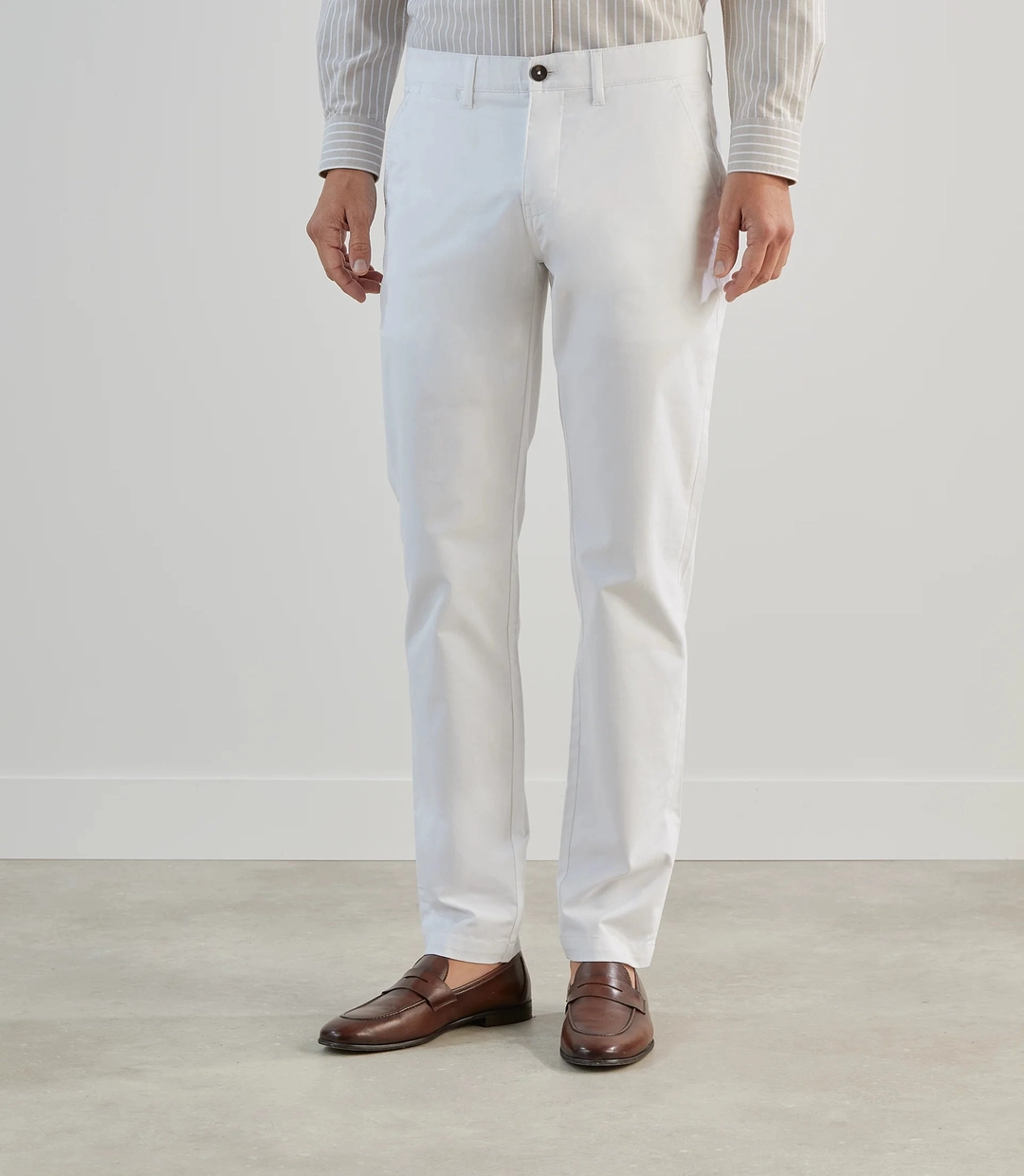IZAC - Pantalon chino  blanc
