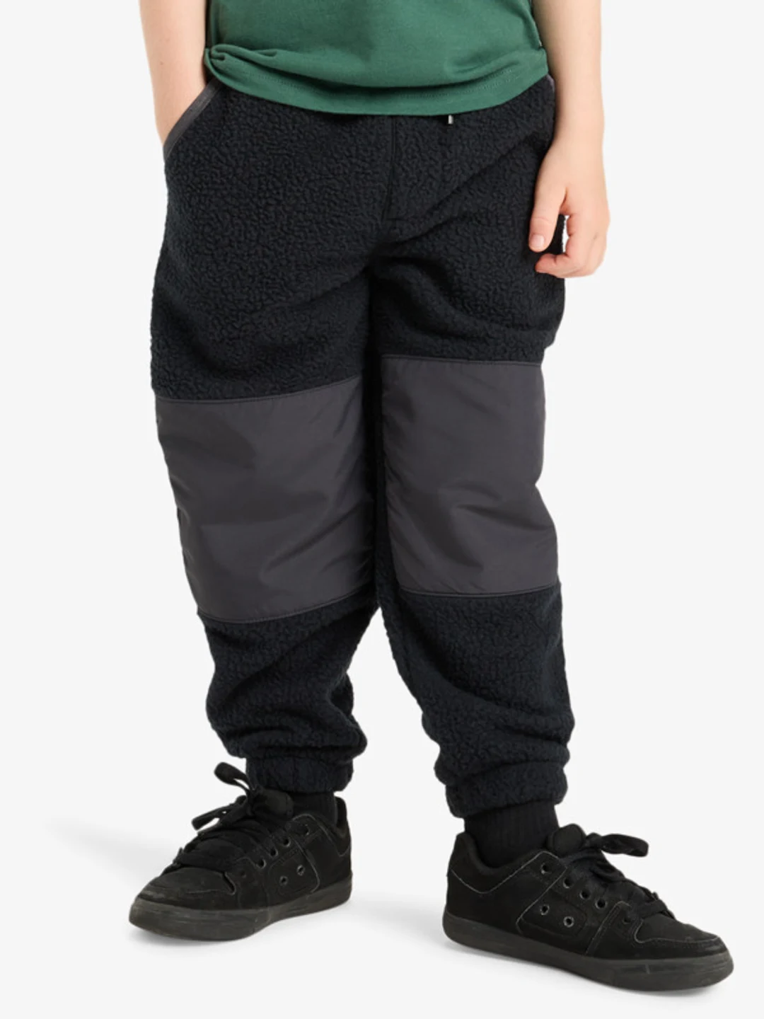 Back To S School Pt - Jogging polaire pour Garçon Noir