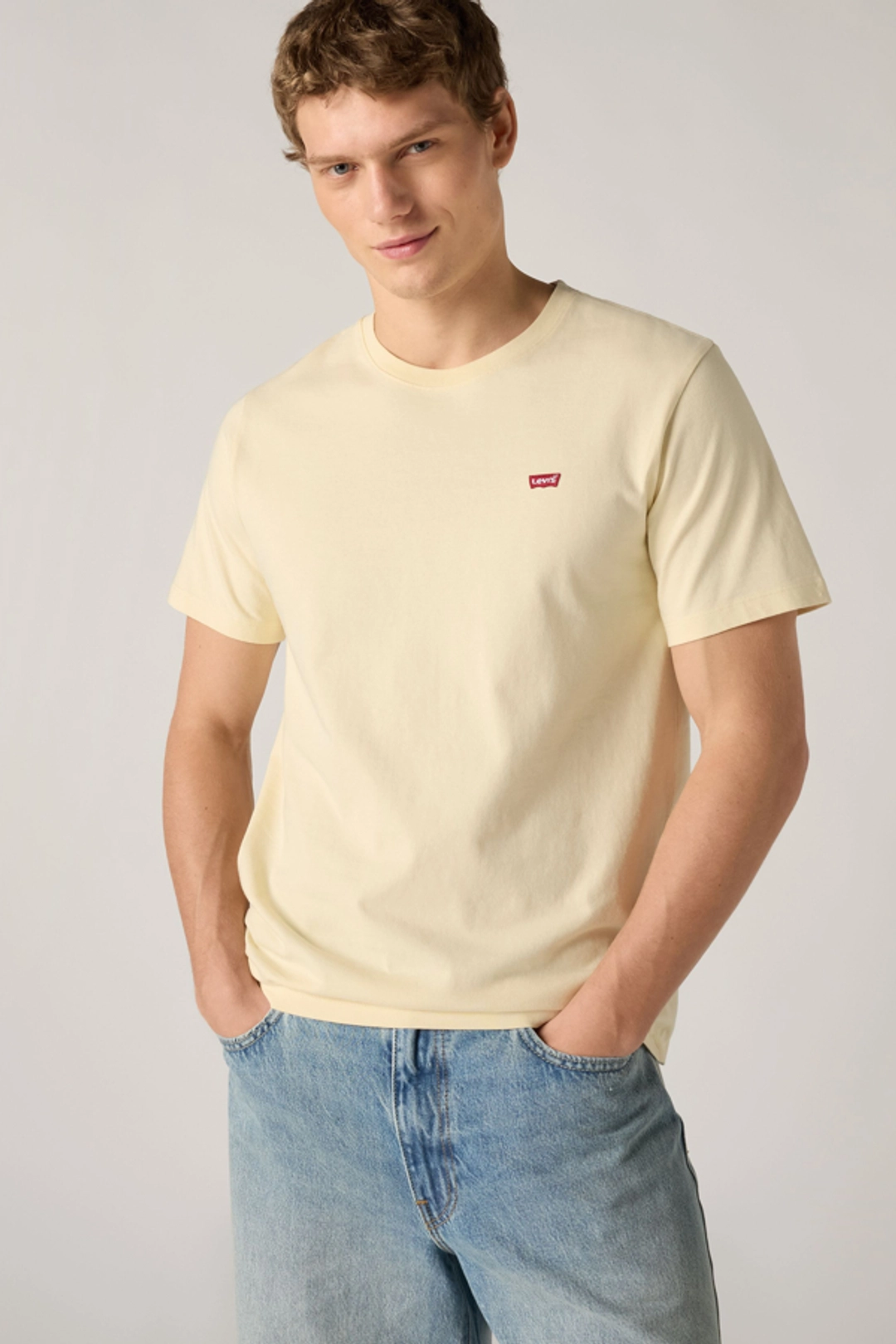 Levi's T Shirt Original Housemark - Homme - Gris / Smoked Pearl - 2XL
