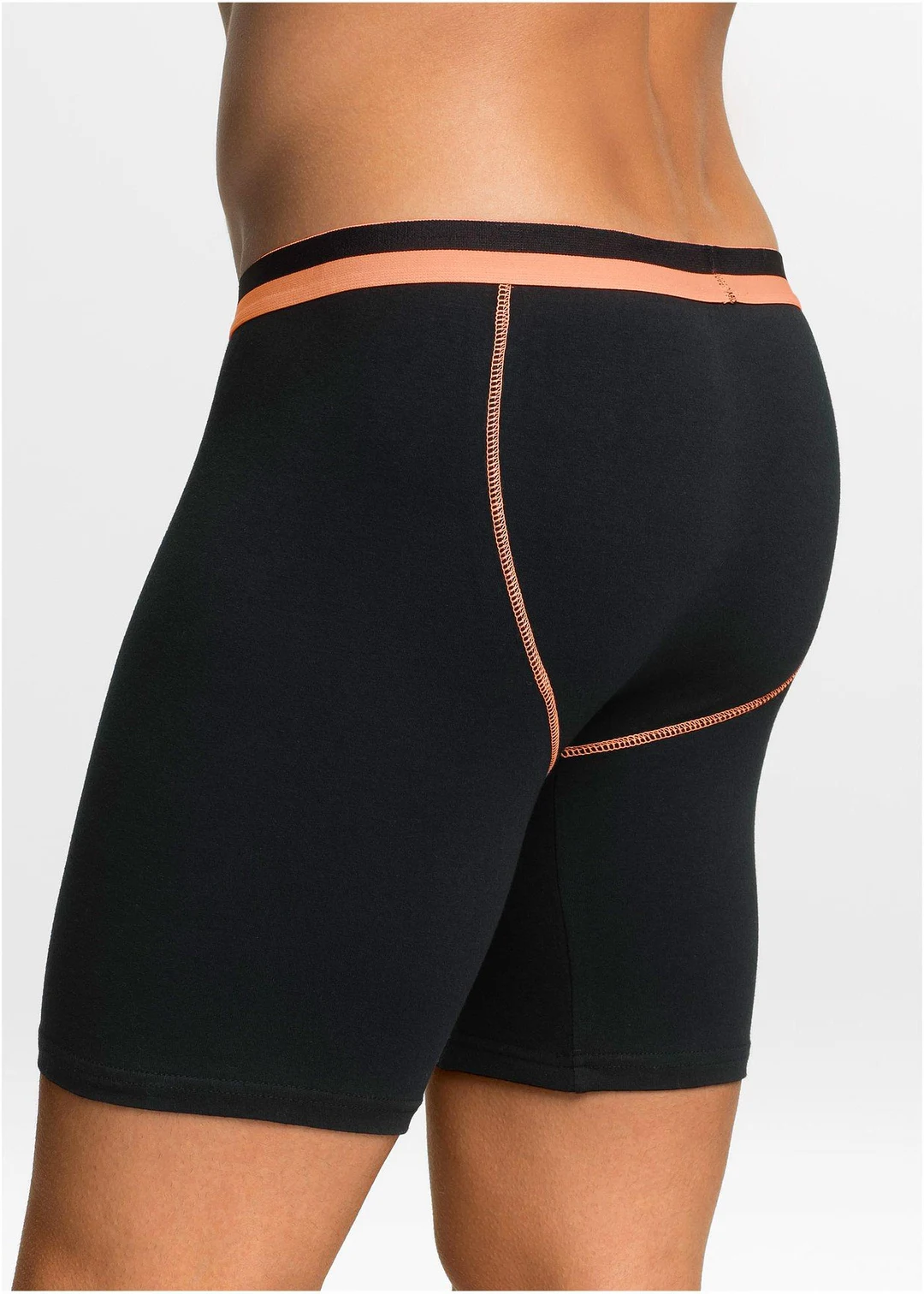 Lot de 2 boxers longs coton