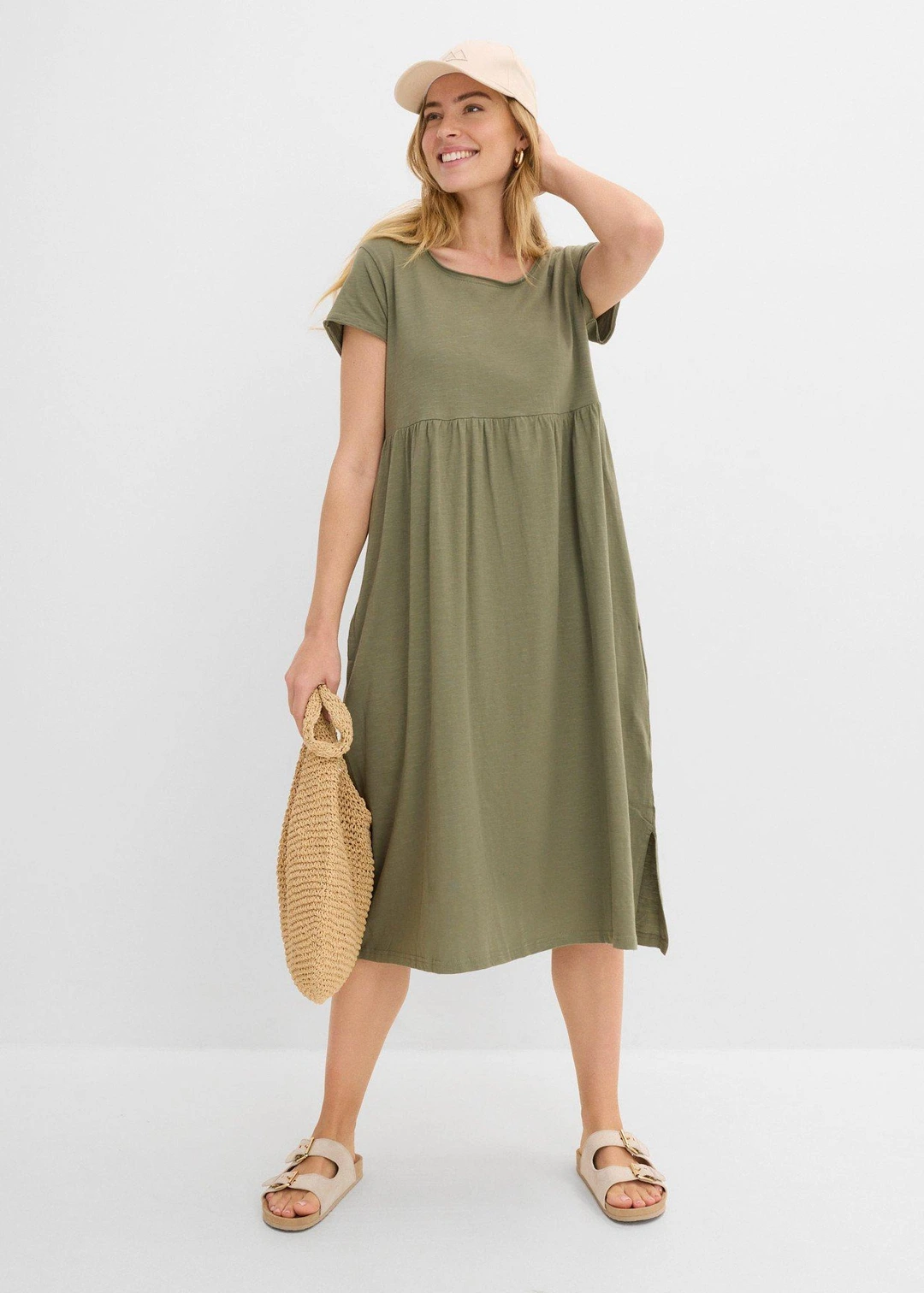 Robe midi 100% coton - 2