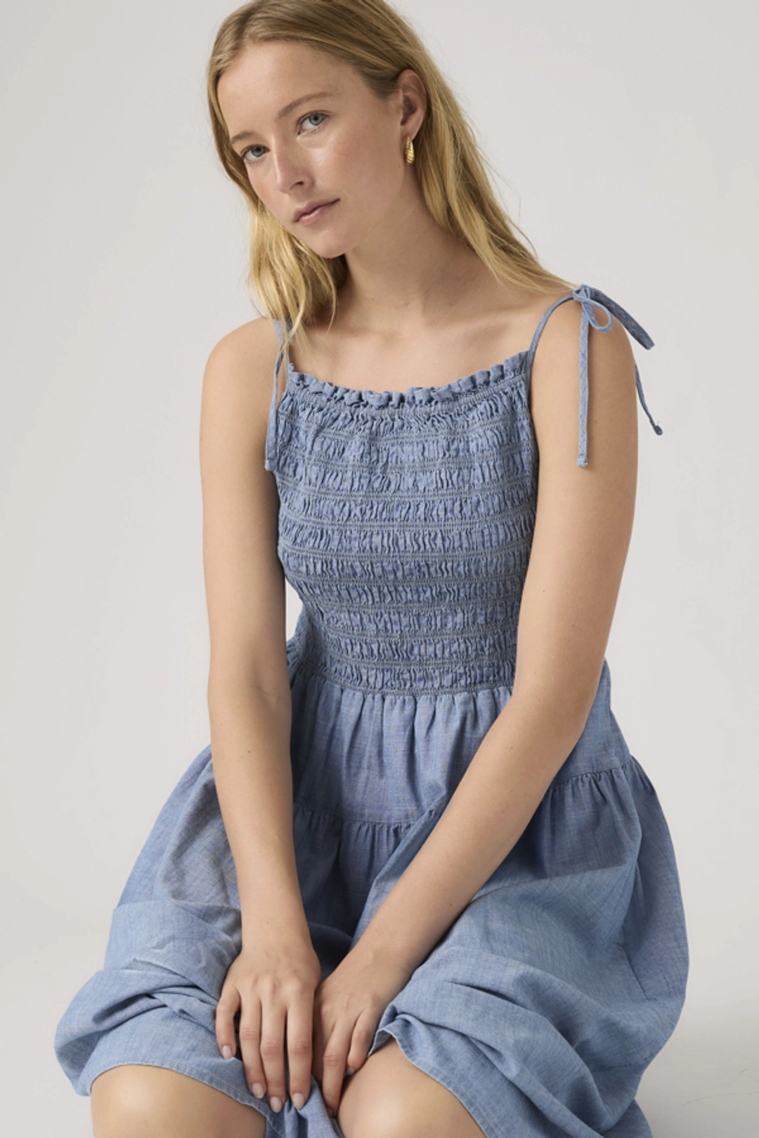 Levi's Robe D'été Monaco - Femme - Bleu / Breezy Blues - XS - 2