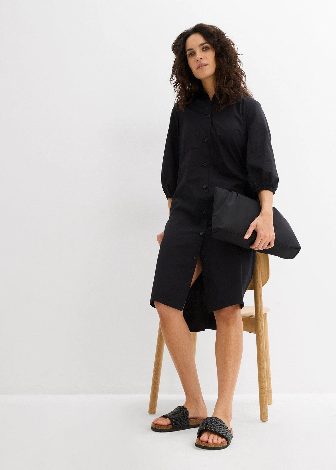 Robe-chemise légère en coton - 2