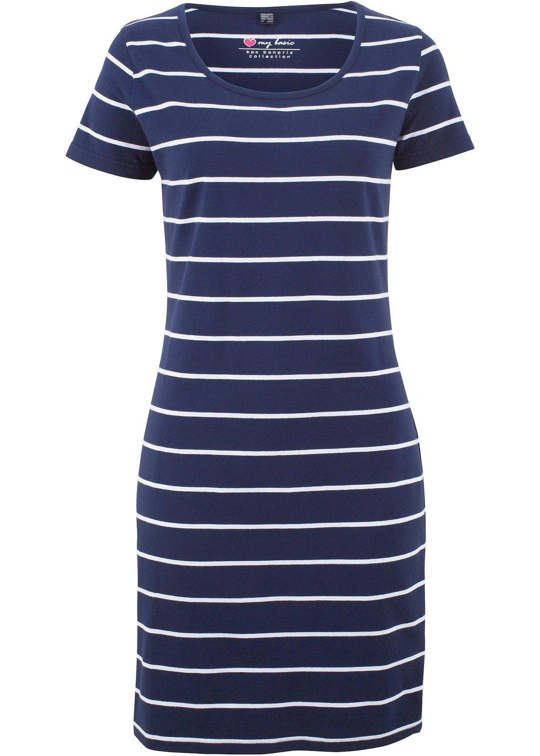 Robe en jersey coton