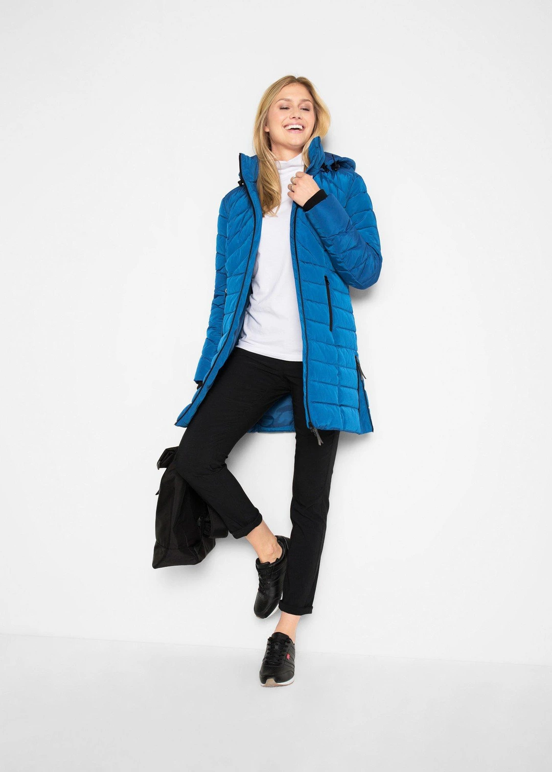 Veste longue matelassée, rembourrée - 2