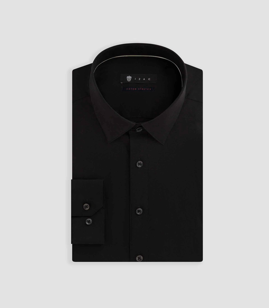 IZAC - Chemise slim noire
