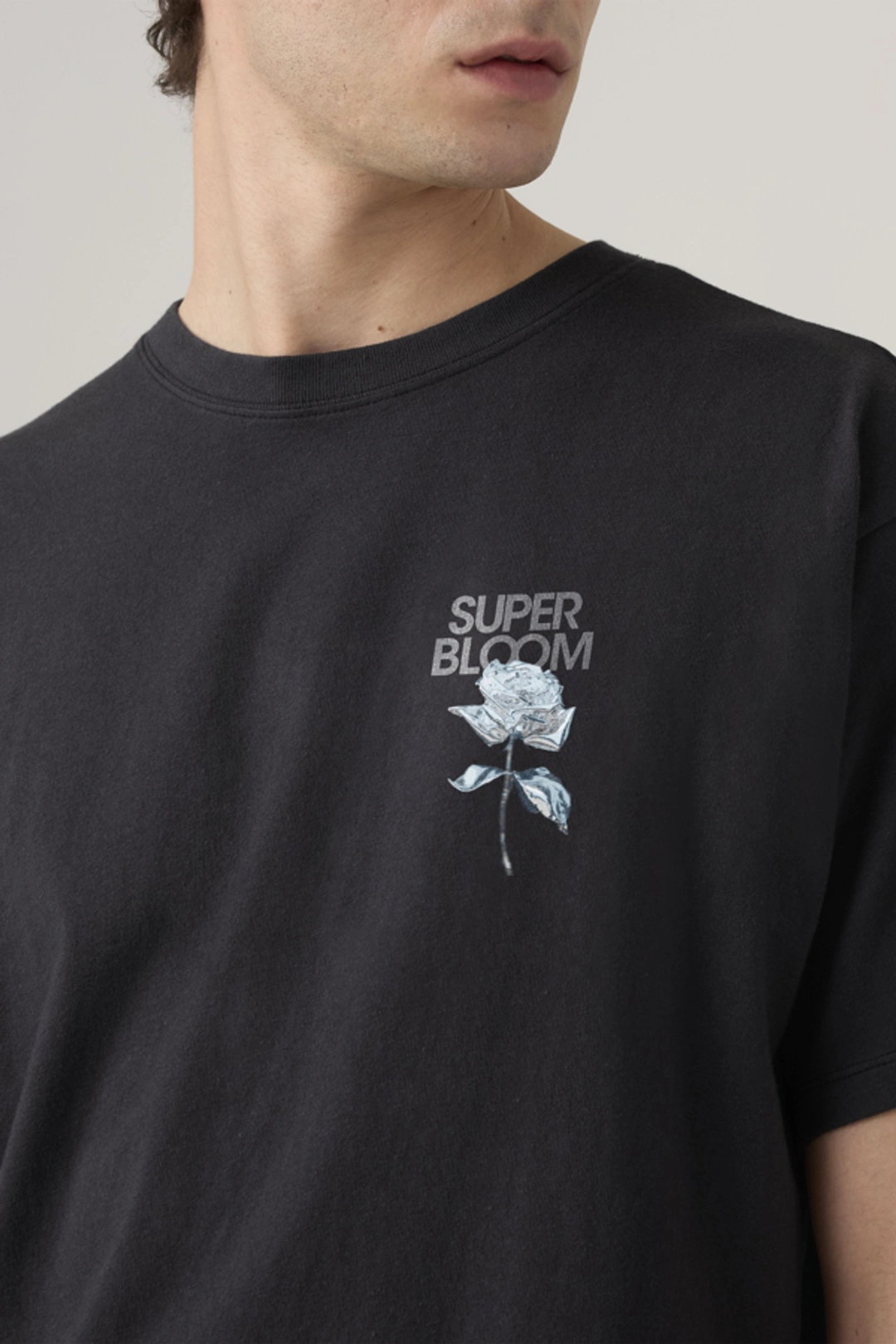 Levi's T Shirt Graphique Vintage - Homme - Noir / Jet Black - 2XL - 2