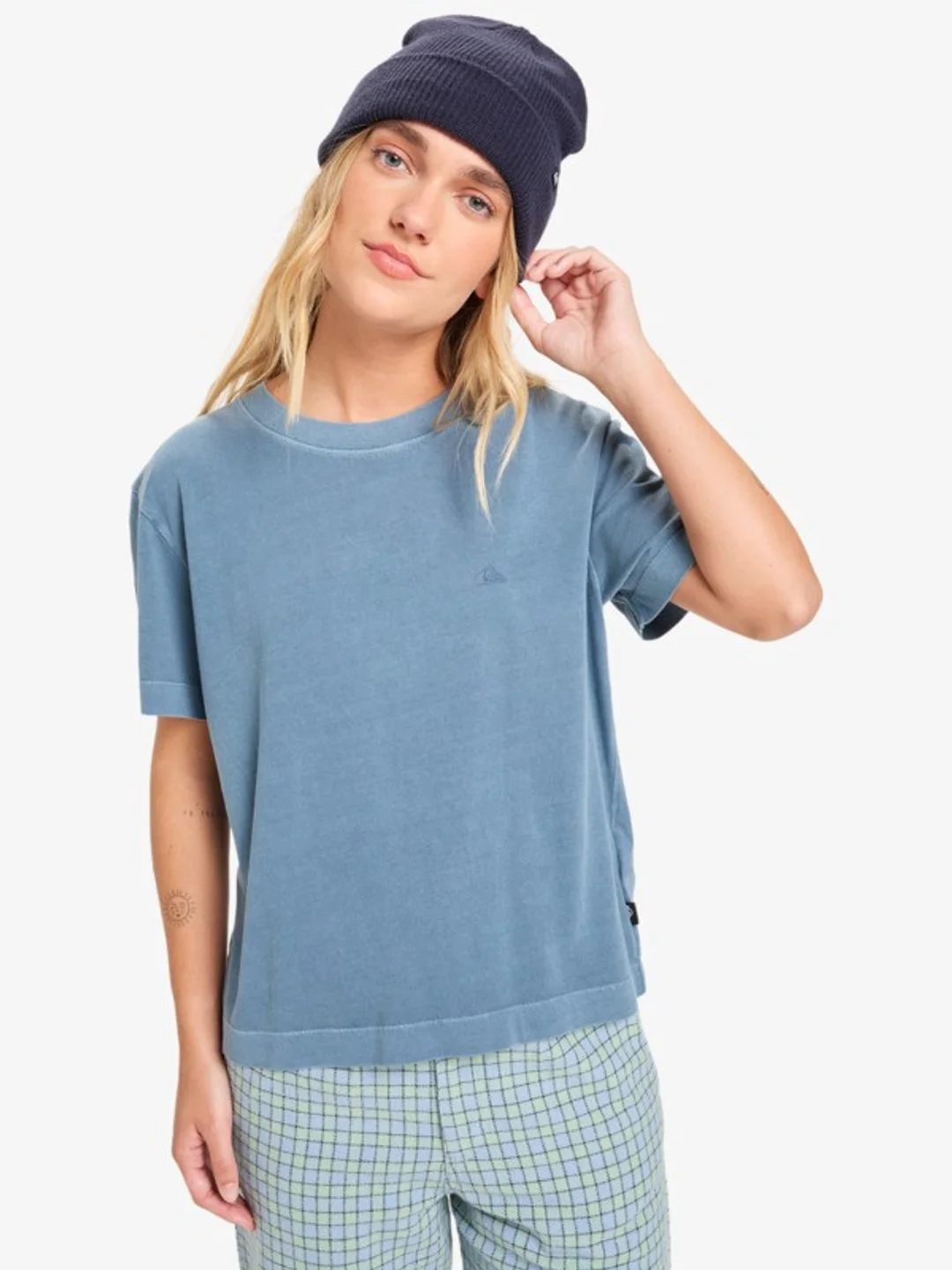 Essential - T-Shirt à manches courtes pour Femme Violet